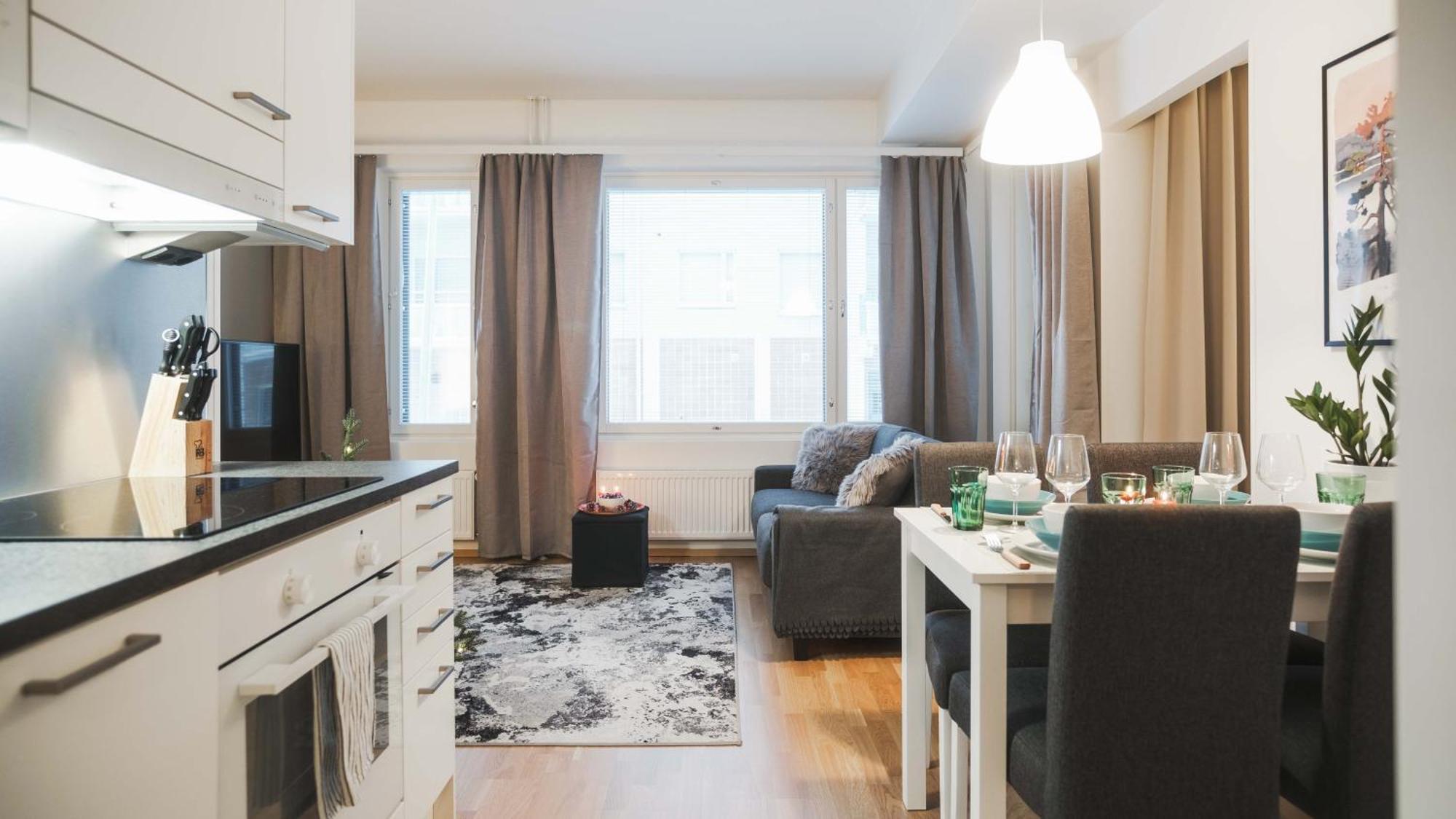 Cozy City Apartment With Sauna Рованіемі Екстер'єр фото