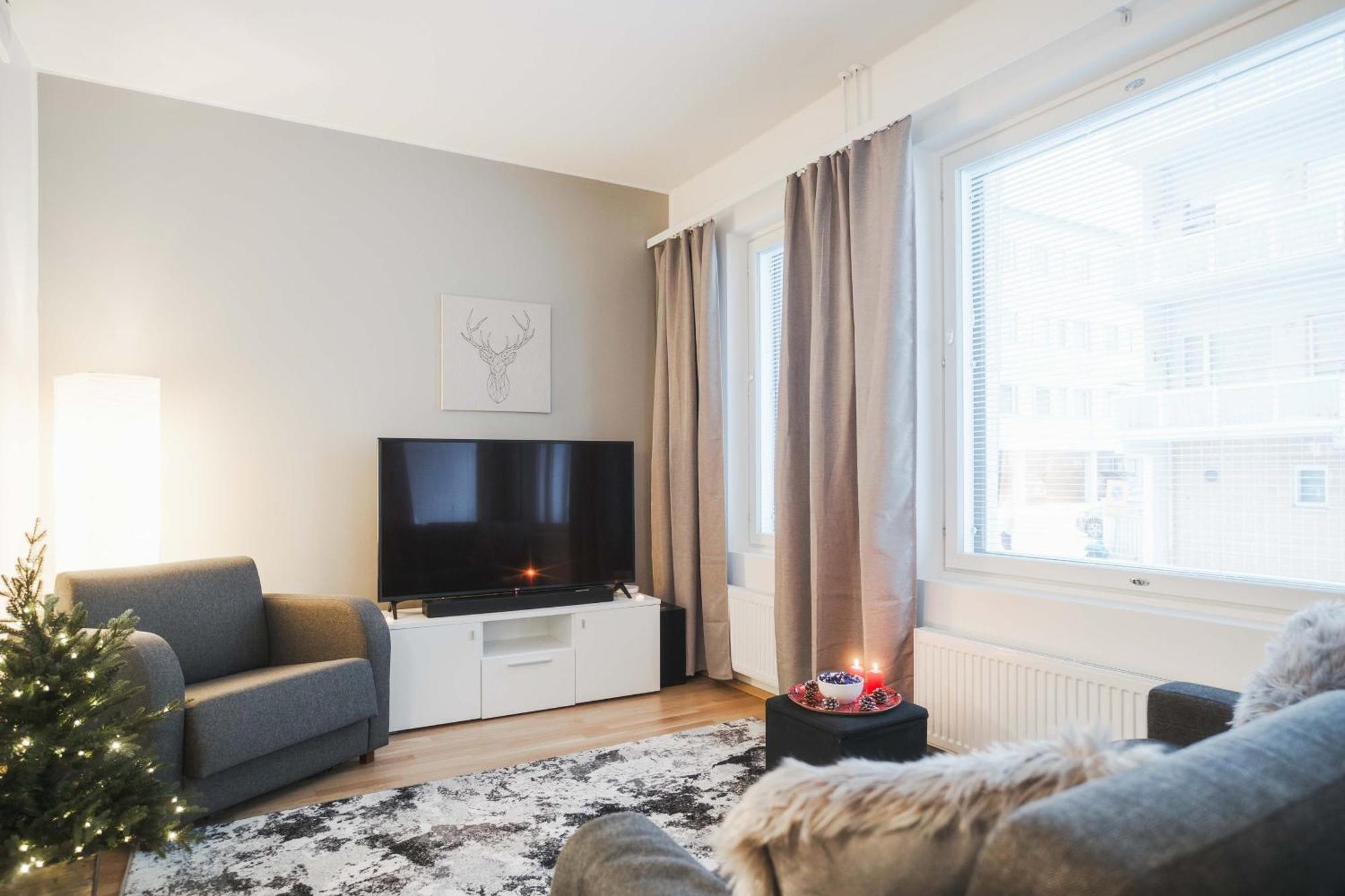 Cozy City Apartment With Sauna Рованіемі Екстер'єр фото